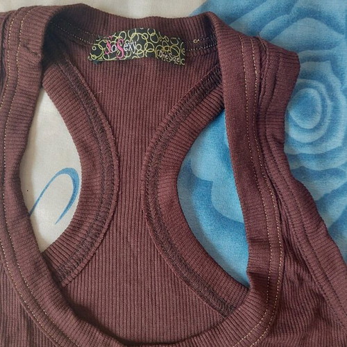 So Sexy women's top like new, small, brown and gold