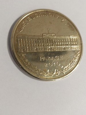 Αναμνηστικό μετάλλιο Buckingham 2010 μεταχειρισμένο