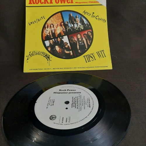 RockPower Love/Hate Alice in Chains Mind Fuck Tipsy Wit vinyl used