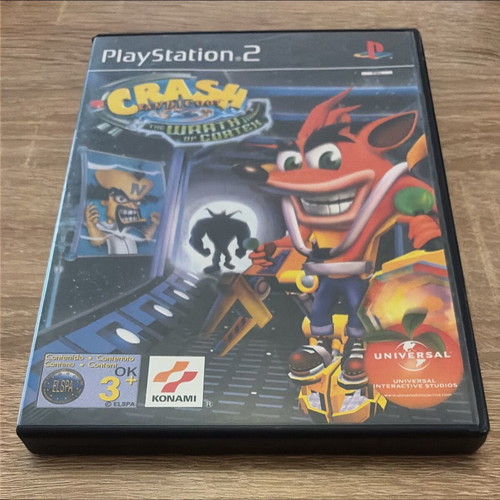 Crash Bandicoot: The Wrath of Cortex PS2 game Black Label CIB