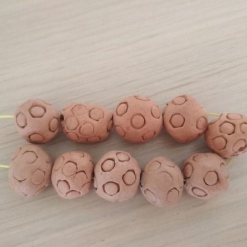 Ceramic Komboloi from Sifnos like new
