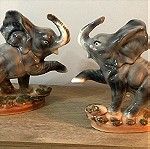  Ελέφαντες πορσελανη ζευγαρι