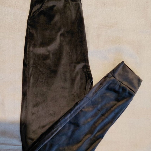 Velour set hoodie and pants black new
