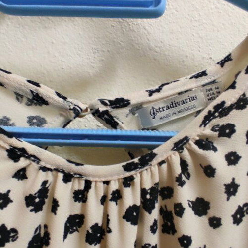 Stradivarius ankle-length dress with back opening, like new
