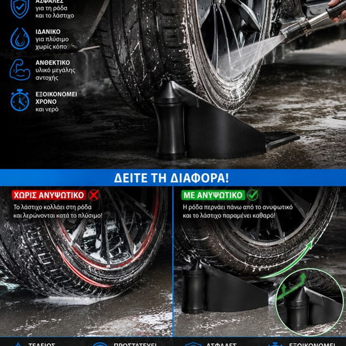 Car Wheel Hose Guide new, 3D printed