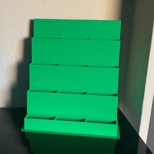 Game Boy game cartridge stand, green