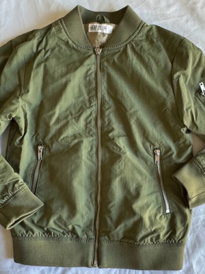H&M Kids Light Jacket Like New, Green, 128 cm