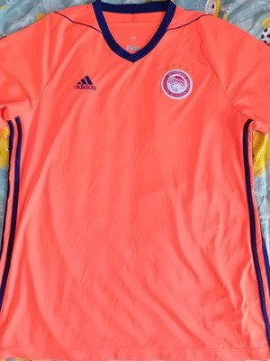 Olympiacos Football Jersey Adidas 2017 Like New, Size XL