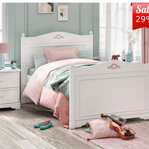 Half-Double Bed with Media Strom Mattress like new, suitable for teens