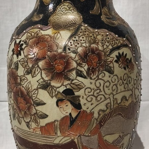 Handmade clay vase like new, 31 cm height, 46 cm circumference