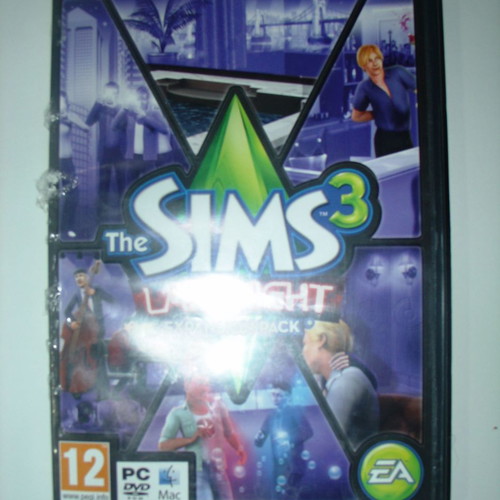 The Sims 3 Late Night Expansion Pack used, PC/Mac DVD-ROM with manual