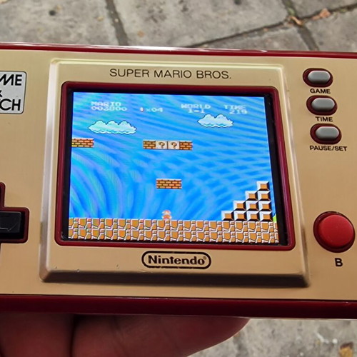 Game & Watch Super Mario Bros Nintendo console