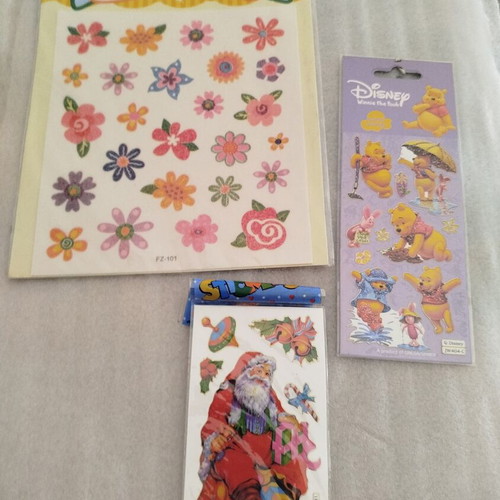 Sticker collection like new with Winnie, Tweety, Snow White etc.