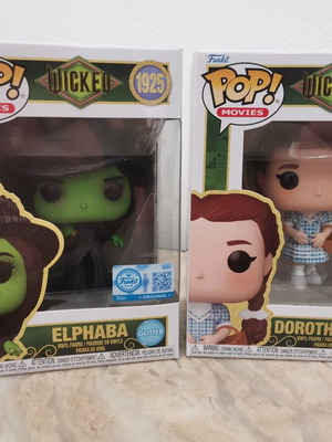 Funko POP 1925 & 1928 Wicked Elphaba & Dorothy Gale καινούργια