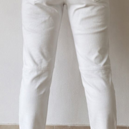 Only white denim pants XS like new