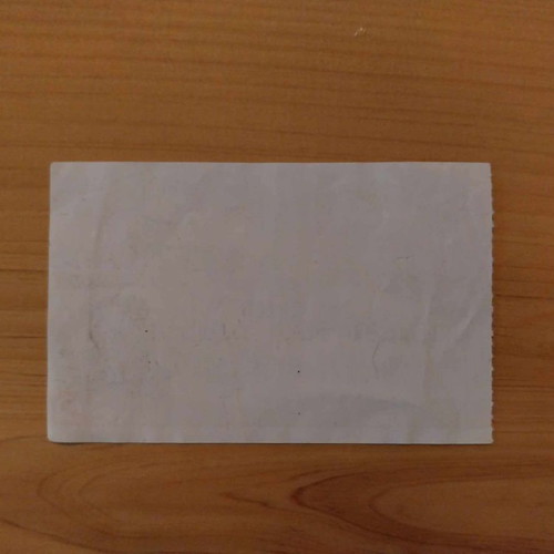 Collectible coupon for KNE Festival 2014 used