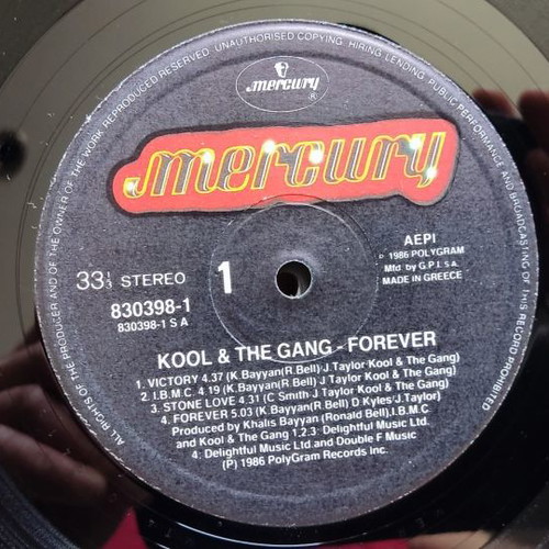 Kool & The Gang Forever vinyl used, R&B / Soul