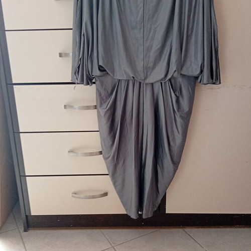 Raxevsky dress size M, lined, grey-silver, worn once