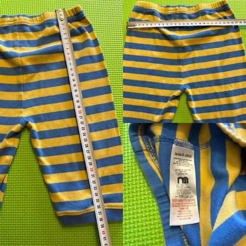 Mothercare summer pajamas set used, pack of 2, boys 5y-7y