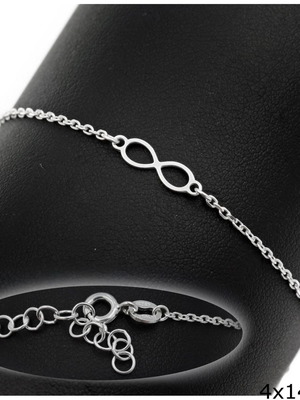 Children's infinity bracelet made of 925 silver new