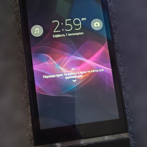 Sony XPERIA P like new, black, 16GB, Android