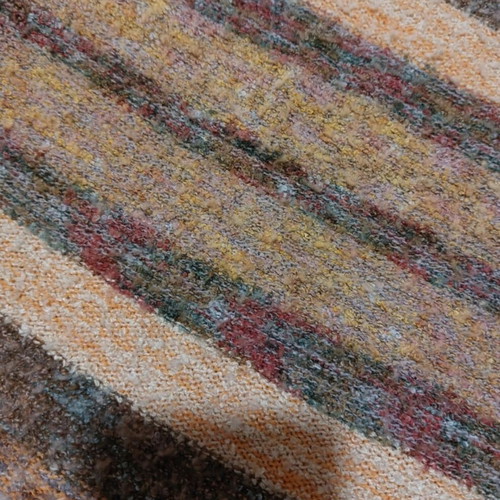 90s style multicolor sweater Greek tailoring