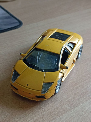 Welly Lamborghini Murciélago 2001 αυτοκινητάκι 1:34, μέτρια κατάσταση