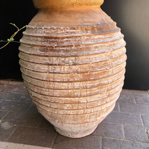 Traditional Koronaiiko Clay Jar, large decorative pottery