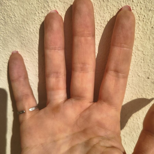 Silver 925 niello technique chevalier ring