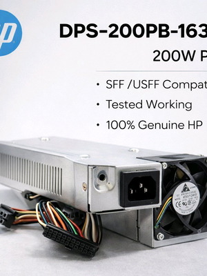 HP Power Supply 200W DPS-200PB-163 A Tested Working for Desktop SFF/USFF