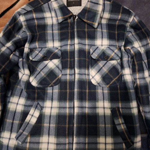 Sedici jacket new with lining, black and blue, size L