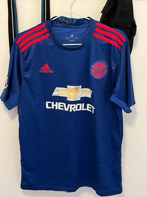 Manchester United 2016 away shirt Ibrahimovic Medium used, authentic
