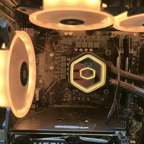 Gaming PC Setup i5-11400F RX 6500 XT 16GB 1TB with 27” Monitor
