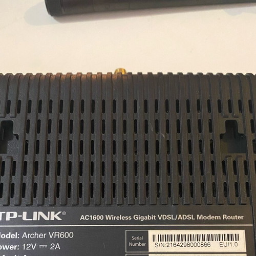 Tp Link VR600 v.1 modem/router used, excellent condition without box