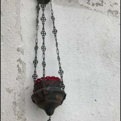 Vintage hanging kandili used