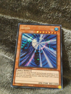 Suijin Secret Rare Yu-Gi-Oh card new