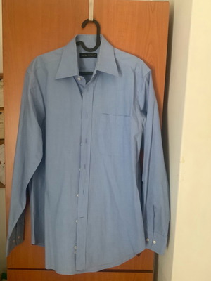Oxford Company shirt like new, size 39/15.5, blue