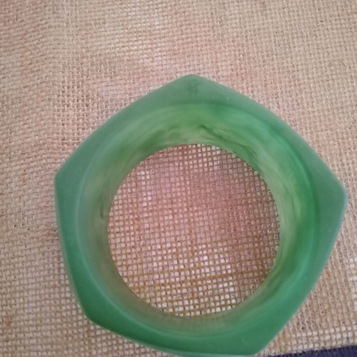 Folli Follie bracelet made of resin, new, green