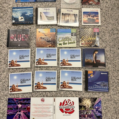 Chillout, Lounge and Relaxation CD collection of 24 like new, pack