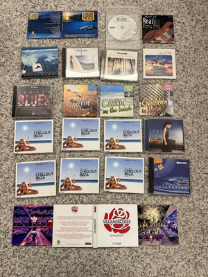 Chillout, Lounge and Relaxation CD collection of 24 like new, pack