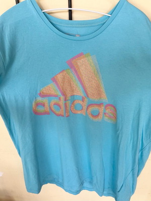 Adidas μπλε T-shirt σαν καινούργιο, μέγεθος XL