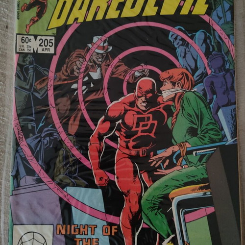 Daredevil #205 Marvel comic 1984