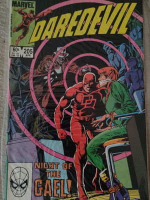 Daredevil #205 Marvel comic 1984