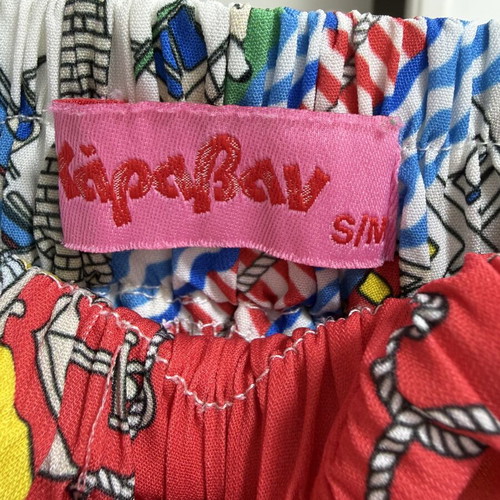 Karavan pleated skirt colorful, like new, sizes S/M