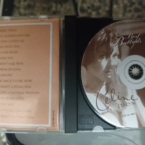 Celine Dion Best Ballads CD like new, pop