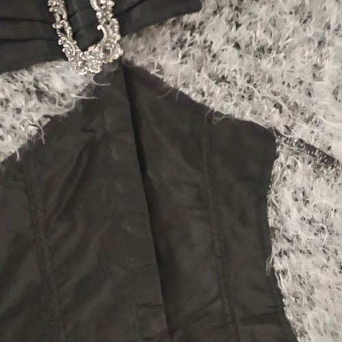 BIBA mohair pullover new, black and gray, gothic style