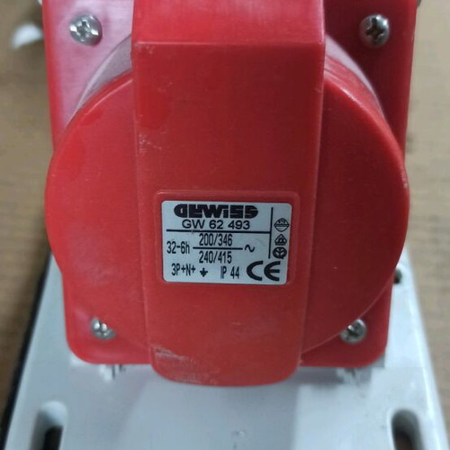 Comando Socket Gewiss industrial socket used 3P+N+E wall-mounted