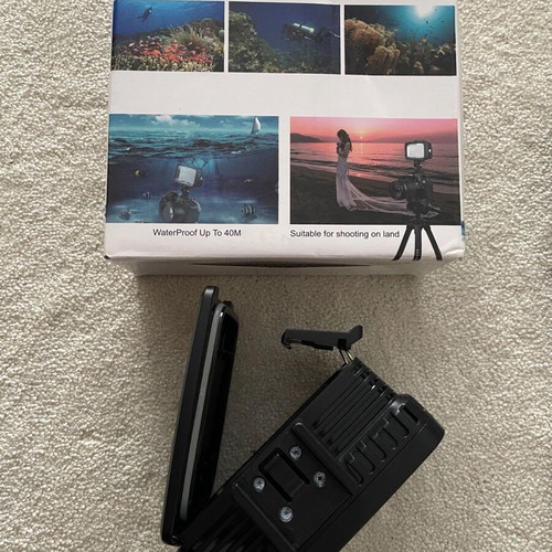 Underwater flashlight new waterproof with 3 filters and Panasonic 18650 batteries