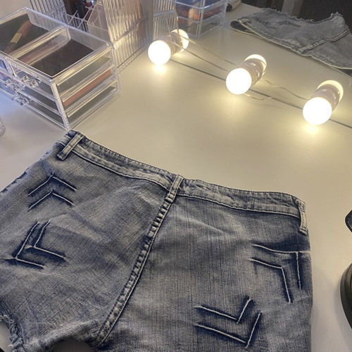 Shorts like new, blue, size XXL