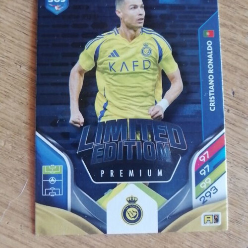 Premium Limited Edition Ronaldo sticker like new